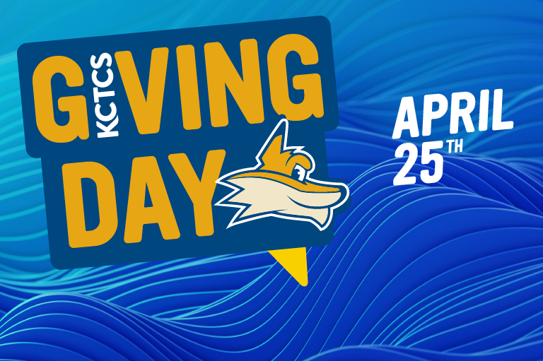 Giving day logo with words April 25