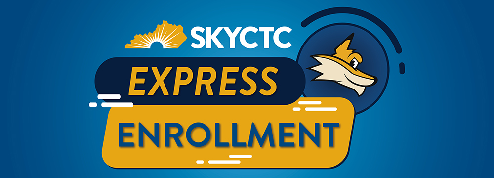 Art image of Pathfinder with words SKYCTC Express Enrollment